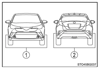 Toyota CH-R. Verwenden der Fahrunterstützungssysteme